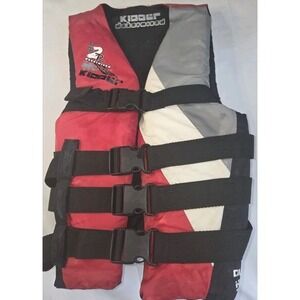 Kidder USCG Approved Life Vest, size Adult L/ XL, Waterski‎ Wakeboard Watercraft